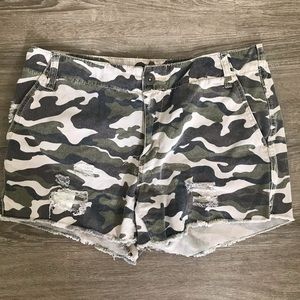 Camo shorts